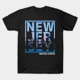 New Jersey Typography T-Shirt